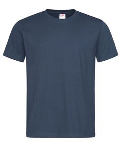 Stedman STE2100 - T-shirt con girocollo da uomo COMFORT Blu navy