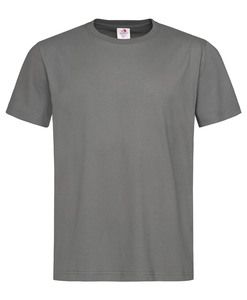 Stedman STE2100 - T-shirt con girocollo da uomo COMFORT Real Grey