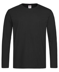 Stedman STE2130 - T-shirt manica lunga da uomo COMFORT Black Opal