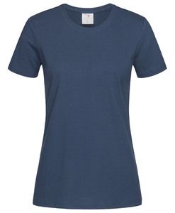 Stedman STE2160 - T-shirt con girocollo da donna COMFORT Blu navy