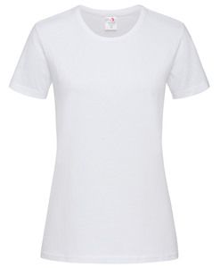 Stedman STE2160 - T-shirt con girocollo da donna COMFORT Bianco