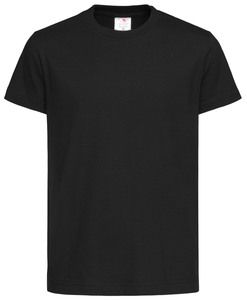 Stedman STE2220 - T-Shirt Grocollo da Bambino Classic Black Opal