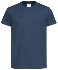 Stedman STE2220 - T-Shirt Grocollo da Bambino Classic Blu navy
