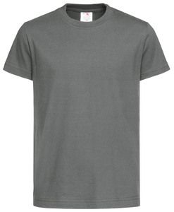 Stedman STE2220 - T-Shirt Grocollo da Bambino Classic Real Grey