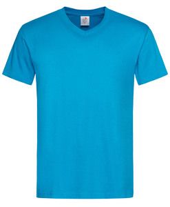 Stedman STE2300 - T-shirt V-Neck Classic-T SS for him Ocean Blue