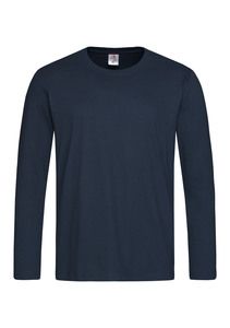 Stedman STE2500 - T-shirt Crewneck Classic-T LS Blue Midnight