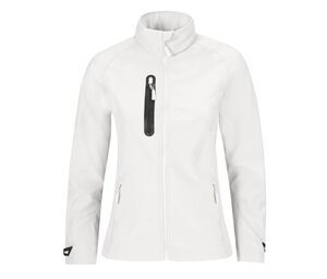 B&C BC664 - Giacca donna softshell White