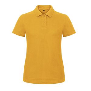 B&C BCI1F - Polo Donna Manica Corta Chili Gold