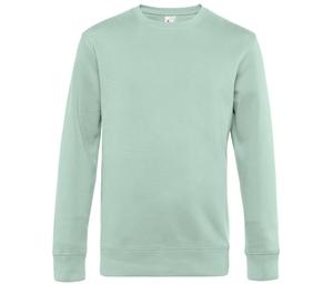 B&C BCU01K - Felpa manica dritta 280 KING Aqua Green