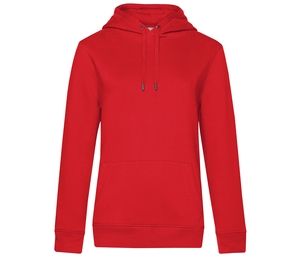 B&C BCW02Q - Hoodie Queen Rosso