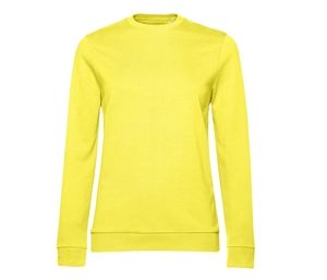 B&C BCW02W - Maglione girocollo da donna # donna Solar Yellow