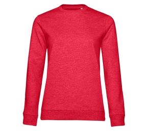 B&C BCW02W - Maglione girocollo da donna # donna Heather Red