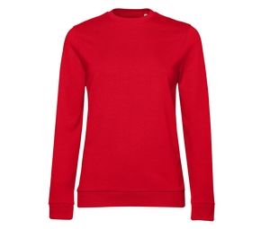 B&C BCW02W - Maglione girocollo da donna # donna Rosso