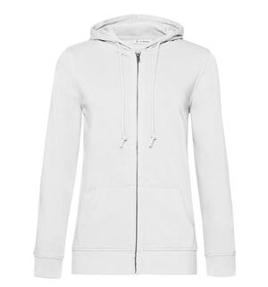 B&C BCW36B - Felpa con cappuccio con zip organica da donna