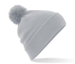 Beechfield BF426 - Cappello con pompon Grigio chiaro