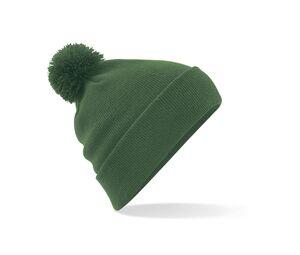 Beechfield BF426 - Cappello con pompon Moss Green