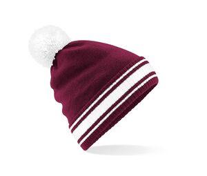 Beechfield BF472 - cappellino Burgundy / White