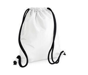 Bag Base BG110 - Borsa Da Palestra Premium Bianco / Nero