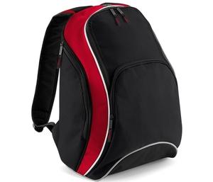BORSA BASE BG571 - Zaino Teamwear Black / Classic Red / White