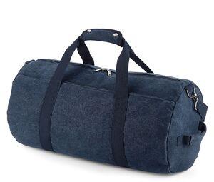 Bag Base BG655 - Borsone vintage in tela Vintage Oxford Navy