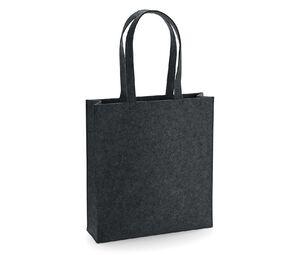 Bag Base BG723 - Borsa in feltro Charcoal Melange