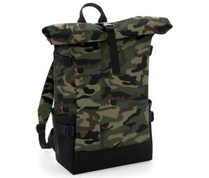 Bag Base BG858 - Zaino Colorato Con Patta Arrotolabile Jungle Camo/ Black