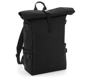 Bag Base BG858 - Zaino Colorato Con Patta Arrotolabile Black / Black