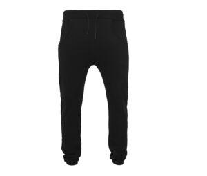 Build Your Brand BY013 - Pantalone da jogging cavallo largo Black