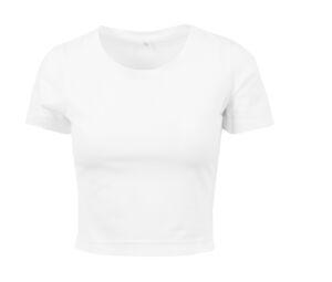 Build Your Brand BY042 - T-Shirt ritagliata White