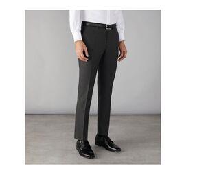 CLUBCLASS CC1003 - Pantaloni da uomo slim fit Edgware Charcoal