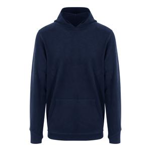 ECOLOGIE EA041 - Felpa con cappuccio in cotone organico Blu navy