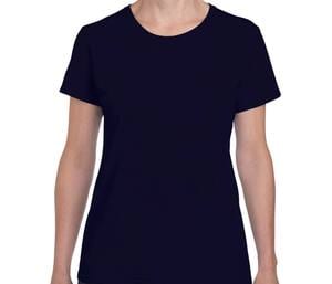 Gildan GN182 - T-shirt girocollo 180 da donna  Blu navy