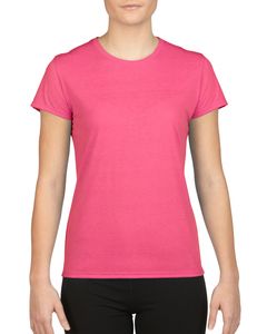 Gildan GN421 - T-Shirt da Donna Performance Safety Pink