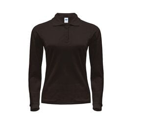 JHK JK216 - Polo 200 Donna a maniche lunghe Grafite