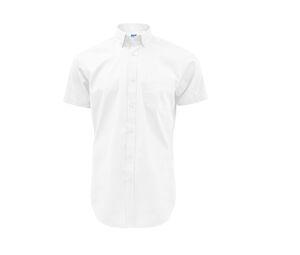 JHK JK611 - Camicia da uomo in popeline White