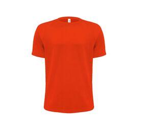 JHK JK900 - Camicia sportiva da uomo Arancione Fluo