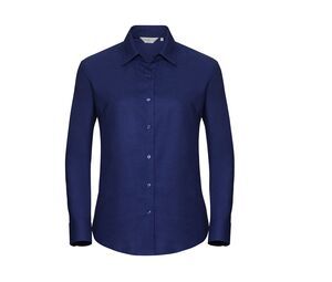 Russell Collection JZ32F - Camicia Oxford Donna Bright Royal