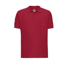 Russell JZ577 - Polo in Cotone 100% Classic Red