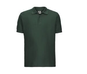 Russell JZ577 - Polo in Cotone 100% Verde bottiglia