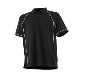 Finden & Hales LV370 - Polo Traspirante Cool Plus® Black