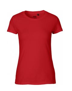 Neutral O81001 - T-shirt aderente da donna Rosso