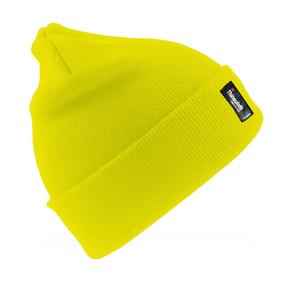 Result RC033 - cappello da sci wooly con isolamento Thinsulate ™ Fluo Yellow