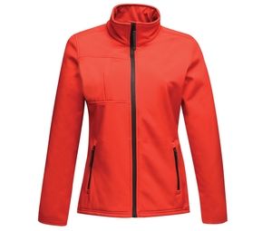 Regatta RGA689 - Women's Softshell 3 layers Classic Red / Black