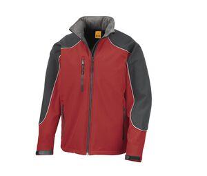 Result RS118 - Giacca softshell in cappellouche Rosso / Nero