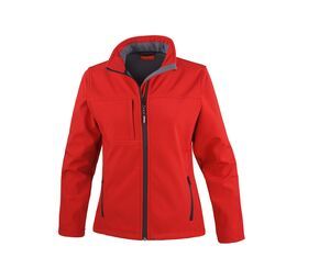 Result RS121F - Softshell Classic 3 Women's Softshell Jacket Rosso