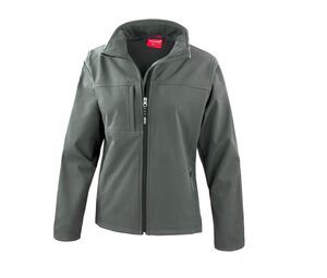 Result RS121F - Softshell Classic 3 Women's Softshell Jacket Grey