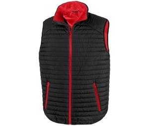 RESULT RS239 - Bodywarmer matelassé Thermoquilt Nero / Rosso