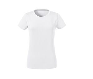 RUSSELL RU118F - Maglietta pesante da donna biologica da donna White