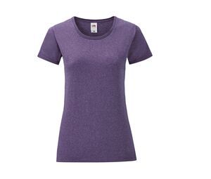 Fruit of the Loom SC151 - Iconic T Donna Heather Purple