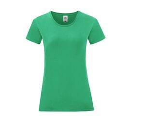 Fruit of the Loom SC151 - Iconic T Donna Verde prato